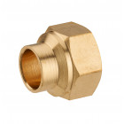 Manchon laiton à visser femelle F3/8 (12x17) NOYON & THIEBAULT - à souder - Ø 14 mm - 1122-1214L1