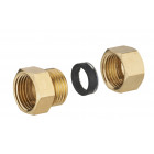 Raccord laiton à joint mixte femelle F1/2' (15x21) pour tube cuivre NOYON & THIEBAULT - Ø 12 mm - 413G-1512L1