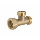 Té laiton double mâle femelle écrou libre MMF3/8 (12x17) NOYON & THIEBAULT - 803739