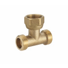 Té laiton mâle femelle écrou libre mâle MFM3/8 (12x17) NOYON & THIEBAULT - 803745