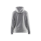 Sweat à capuche imprimé 3D femme Gris-Chiné 35601157 - Taille au choix