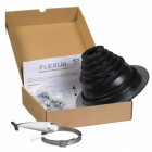 Sortie d'étanchéite Flexub avec kit de pose pour conduit 75 à 150 mm embase rond