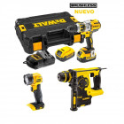 Kit CPROF137 + DCL040 marteau perforateur + perceuse visseuse percussion + accessoires DeWalt