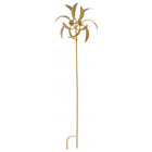 Eolienne en métal laqué ocre antique