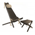 Chilienne scandinave avec repose-pieds