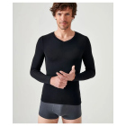 Tee-shirt DAMART Manches longues - Chaleur 3 - Noir - T.L - 38986