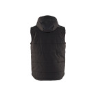 Gilet doublé à capuche gris foncé 38991845