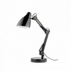 Lampe de bureau noire gru 1 ampoule