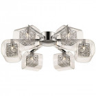 Plafonnier chrome nottingham 6 lumières