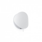 Aplique murale blanc mat ovo h19 1 ampoule