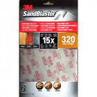 3m - 990559 - sandblaster feuilles abrasives ultra flexibles gris