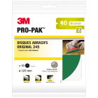 3m - disque abrasif p40 - lot de 10 (8 trous)