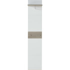 Panneau de porte-manteau 39x29,9x19,46 cm chêne-nelson blanc