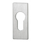 Paire de rosaces autocollantes argent mat HOPPE 22S-SK