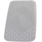 Tapis de bain antidérapant plattfuß 72 x 38 cm gris 67087