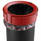 Hailo poubelle à pédale pure taille s 3 l acier inoxydable 0504-010