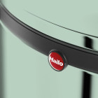 Hailo poubelle à pédale pure taille m 12 l menthe mat 0517-070