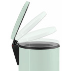 Hailo poubelle à pédale pure taille xl 44 l menthe mat 0545-070