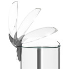 Hailo poubelle à pédale topdesign taille m 13 l blanc 0514-340