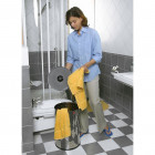 Hailo corbeille à linge bathline 42 l argenté 0744-221