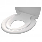 Siège de toilette family white duroplast blanc