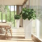 Jardinière cubico alto 40 all-in-one blanc brillant 18230