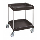 Desserte 2 plateaux bacs 645 x 410 mm 180 kg - 885007662