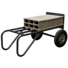 Diable tout terrain professionnel BTP 500 kg - 810007204
