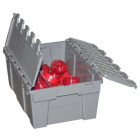 Chariot porte-bacs 2 niveaux, 100 kg