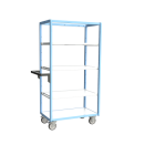 Servante multi-niveaux avec 3 étagères plateau bois 250 kg - Dimensions au choix