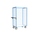 Servante grillagée 3 côtés plateau bois 1000 x 600 mm 500 kg - 880725222