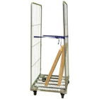 Roll acier zingué 2 ridelles avec sangle 660 x 760 mm 400 kg - 885006616