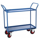 Servante à 2 plateaux tôle 935 x 435 mm 400 kg - FIMM - 880000552
