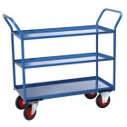 Servante à 3 plateaux tôle 935 x 435 mm 400 kg - FIMM - 880000555