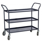 Servante à 3 plateaux tôle 935 x 435 mm 200 kg - FIMM - 880005285