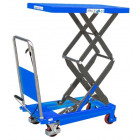 Table élévatrice manuelle double ciseaux 150 kg - 855007748