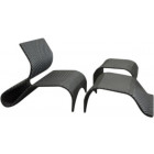 Ensemble design fauteuil + repose pieds + table basse