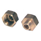 Raccord de réduction F3/8 x M1/8 (2pcs) - Laiton - F3/8 x M1/8 (2pcs)