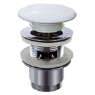 Bouchon de vidange 1¼"x65 mm blanc