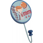 Patère en mdf déco basket  enfant mdf 10x18x5cm