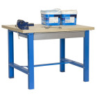 Établi 865x1200x750mm bleu bt6 plywood box 1200 simon rack