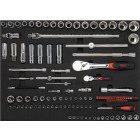 Servante 6 tiroirs + 200 outils de maintenance indus. SAM OUTILLAGE modules abs - 416-200SV