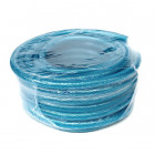 Tuyau plastique bleu refoulement hydrocarbures o15, le metre