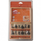 Coffret 12 fraises carbure  queue 6 mm pour défonceuse Coffret 12 fraises carbure  queue 6 mm pour défonceuse