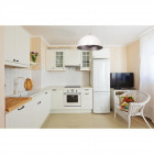 Suspension megapolis sphérique en métal blanche