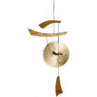 Gong empereur éolien bronze grand