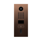Portier vidéo ip 1 sonnette avec lecteur d'empreinte - doorbird d2101fv fingerprint 50 bronze