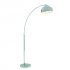 Lampadaire 1 ampoule giraffe, en chrome et marbre