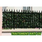 Haie de laurier rose clipsable sur mesure