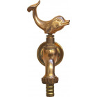 Robinet animal en laiton dauphin